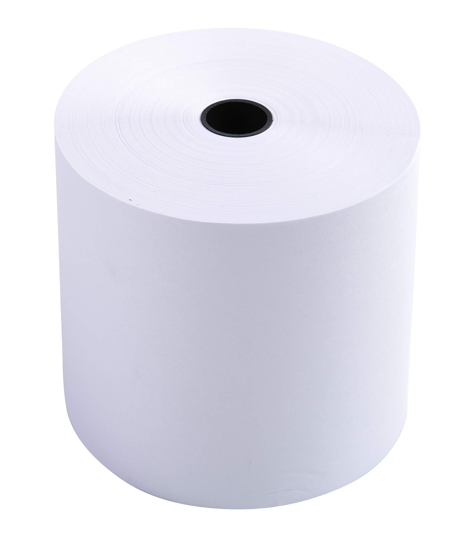 Exacompta - Ref. 7680120V - 10 Reels for receipts 76x80 mm - 1 extra-white offset ply 60g/m2. -