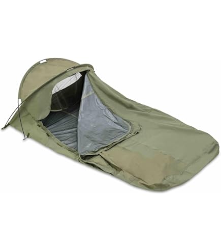 Amazon.com : Bivi Tent + Compression Bag Italian Camo Defcon 5 for