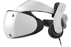 Bionik Mantis Attachable VR Headphones: Compatible with PlayStation VR2, Adjustable Design, Connects Directly to PSVR, Hi-Fi 