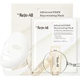 Dr.Reju-All Advanced PDRN Rejuvenating Mask (1.2 Fl Oz x 4EA) | Face &amp; Neck Korean Sheet Mask with 1,200ppm PDRN, Collagen &amp; Copper Peptides, Hydrating &amp; Soothing for Silky-Smooth Skin