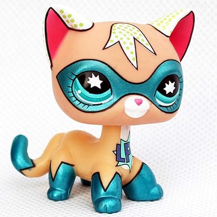 Nono Lps Chat Rare Animalie Jouets Mini Stand Cheveux Dishes Chaton Vieux Chiffres Collection Original Mignon Animal Amazon De Kuche Haushalt