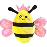 Patchwork Pet Prickles Queen Bee with Bumble Bee 6"