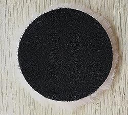 GRACEFUR Lambs Wool Polishing Buffing Pad Hook and