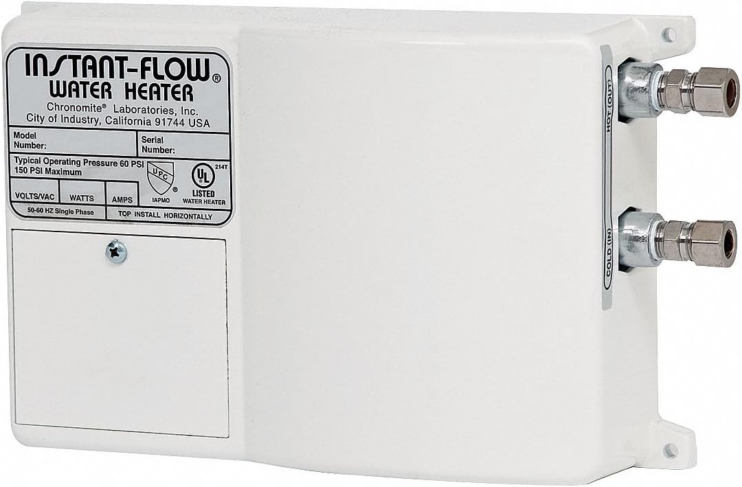 208VAC, Commercial/Residential Electric Tankless Water Heater, 6240 W