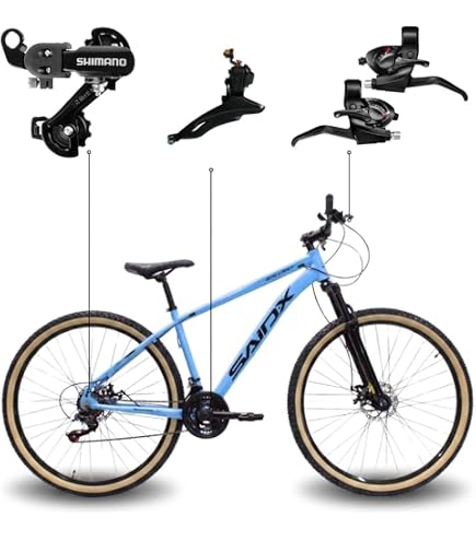 Bicicleta KSW Aro 29 Alumínio 12 Velocidades - Suspensão Trava