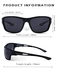 Pro Acme Polarized Sport Sunglasses for Men Women