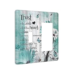 Farm Teal Daisy Bible Verse Inspirational