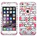 iPhone 6 Plus Case, iPhone 6S Plus Case, JoJoGoldStar Dual Layer Hybrid, Slim Fit Heavy Duty Plastic and Silicone TPU Hard Cover with Stylus and Screen Protector - Roses on Stripes