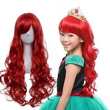 Amazon Com Shumeier Long 60cm Kids Girl Synthetic Anime Cosplay