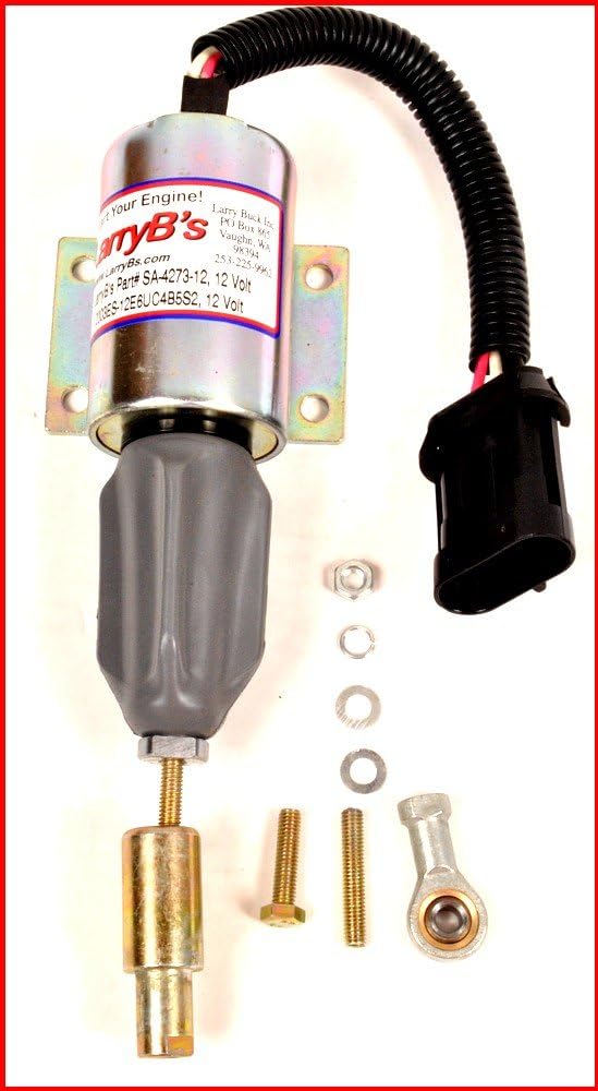 Fuel Shut Down Solenoid F3HZ-9A594-A SA-4273-12 For Ford 7.8 Diesel Engine 12V