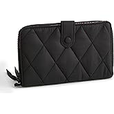 Vera Bradley womens Large Tab Wallet, Nylon | Large, Tab