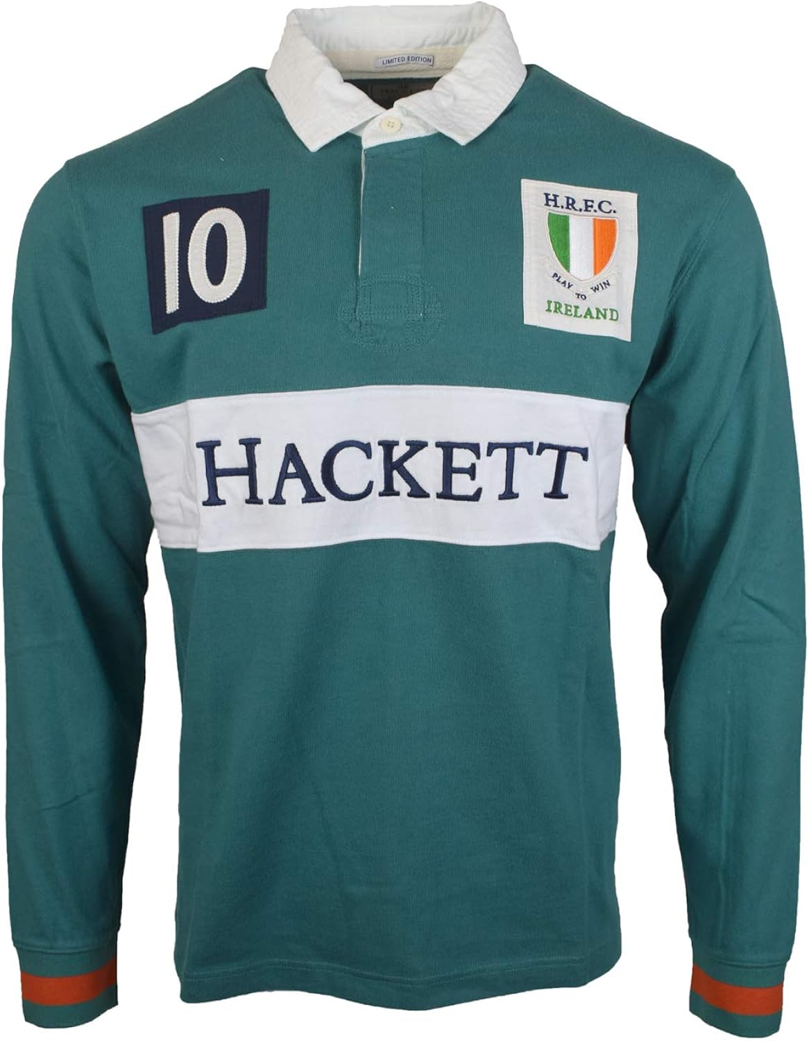 Hackett London Men's Ireland Rugby Polo Shirt Amazon.co.uk Clothing