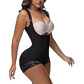 SHAPSHE Fajas Colombianas Postparto Full Body Faja for Women High Compression Body Shaper Tummy Control Shapewear for Women High Waist Butt Lifter Bodysuit
