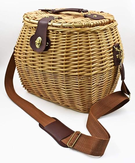 Cesto Funghi Cestino In Vimini Con Tracolla Cm 29 X 25 X H 28 Adatto Alla Raccolta Sia Di Funghi Sia Di Tutti I Frutti Di Bosco Amazon It Casa E Cucina