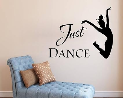 Luke and Lilly Girl and Dance Design Vinyl Wall Sticker (75 * 60cm)
