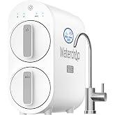 Waterdrop G2P600 Under-Sink RO System, 600 GPD Tankless Water Filtration | 7 Stage RO Water Filtration, NSF/ANSI 372 Certified, 2:1 Pure to Drain, TDS Reduction, Under-Sink Reverse Osmosis System