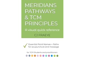 Meridians pathways & TCM Principles A visual quick reference: Essential Point Names + Paths for acupuncture and massage for S