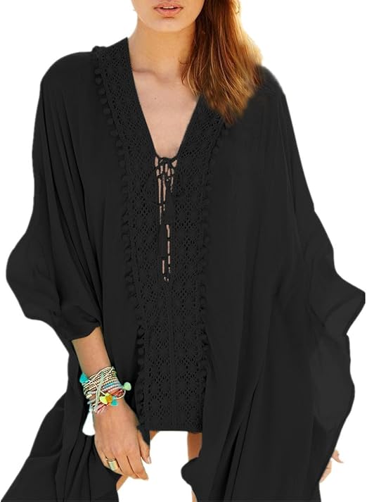 Amazon L Peach レディース Vネック レース ロングシャツ ワンピース お洒落な 夏の日焼け対策 パレオ 体型カバー リゾート カジュアル ビキニ 水着カバー 海辺旅行 ビーチウェア オーバーウェア 通販