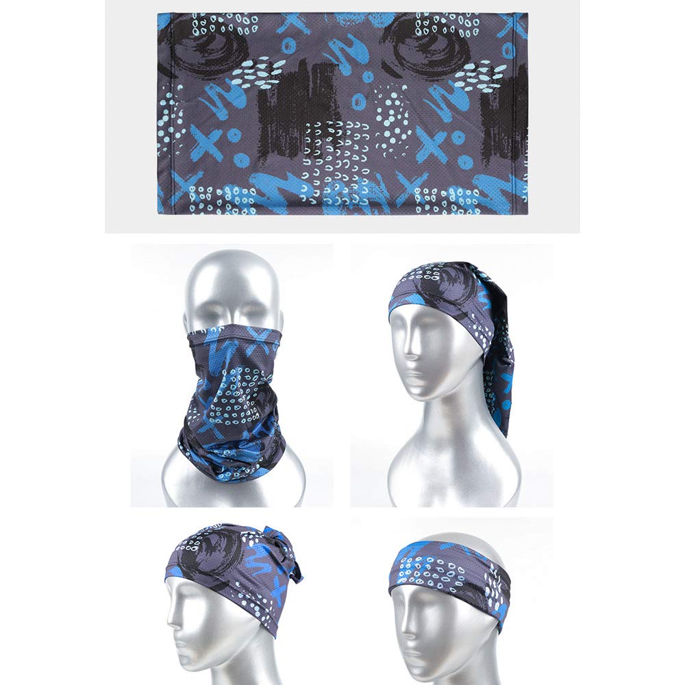 Buy Sun UV Protection Face Mask Bandanas Neck Gaiter Windproof Scarf