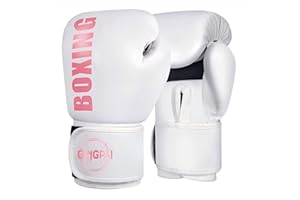 GINGPAI BOXING Boxing Gloves,Training Gloves for Child,Adults Boxing Training,Kickboxing, Muay Thai, MMA PU Leather