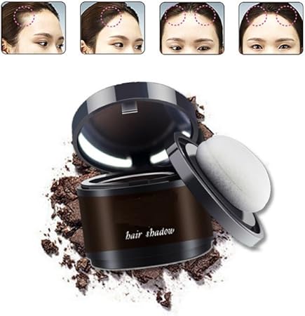 Amazon Makeupacc ヘアラインシャドーパウダー 髪パウダー 防水 汗防ぐ 髪の生え際糸調整 白髪をカバー 4色オプション グレー 並行輸入品 Makeupacc ヘアカラー 通販