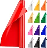Artcut Heat Transfer Vinyl 12IN x 3FT Red for Fabric Easy Cut HTV view 1