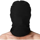 Chicingyou Full Face Mask Halloween Hood Mask Faceless Unisex Masquerade Costume Accessory