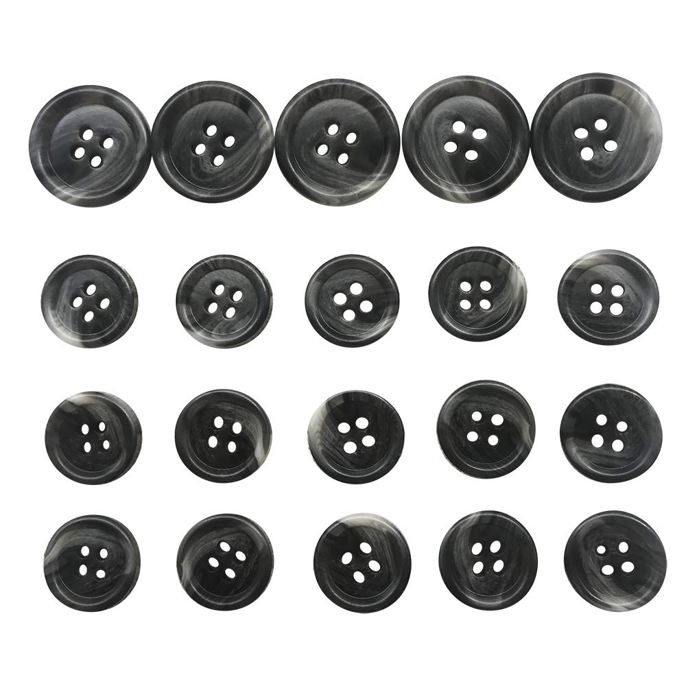 ZQMALL Standard Suit Buttons Including 5 Buttons 20mm (13