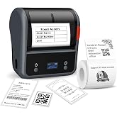 NIIMBOT Label Maker Machine, B3S Upgrade 3 Inch Thermal Label Printer | Portable Label Maker with 1Pack 70x40mm Label, Bluetooth Label Makers for Clothing, Barcode &amp; Small Business