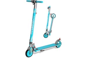 HOVERFLY Electric Scooter, 6.5"/8.5" Pneumatic Tire, Max 7/12/15/18 Mile & 15.5 Mph Speed by 200W/250W/300W Motor, Aluminum Alloy Frame, Cruise Control Foldable Escooter for Adult Teens