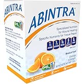 ABINTRA Specialized Nutrition for Wound Healing Includes L-Arginine, Orange Flavor, 6 Packets, 27g Each