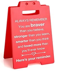 Motivational Decor Gifts You are Braver Than You