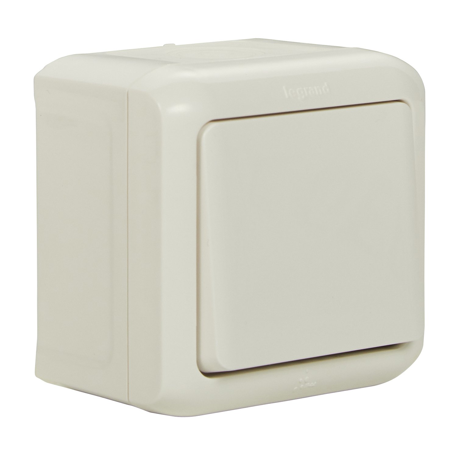Legrand 782365 Surface-Mounted Cross Switch Splash-proof (IP44) for Mounting on the Wall