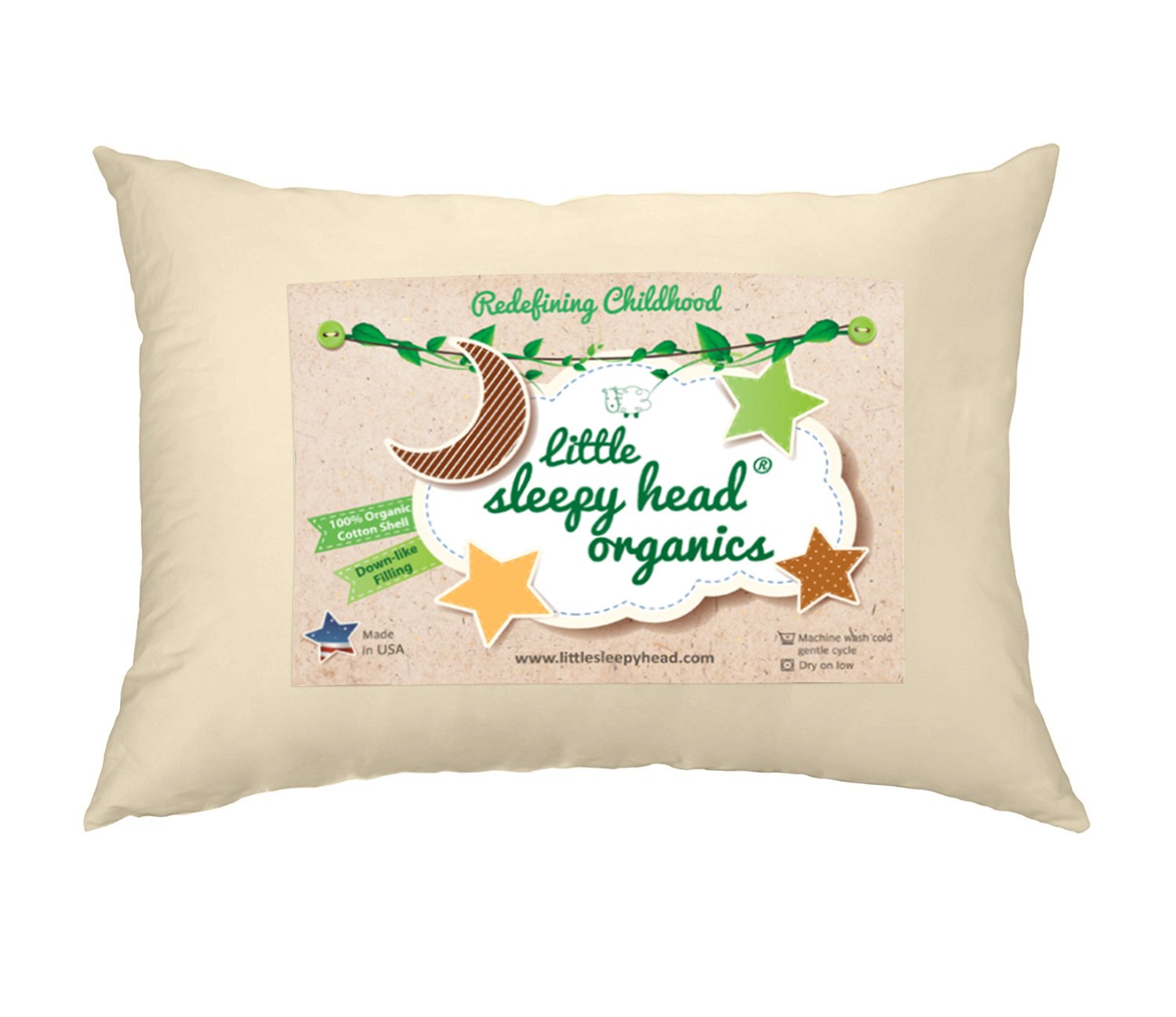 Little Sleepy Head Toddler Pillowcase Organic Collection