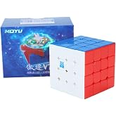 Cuberspeed Moyu AoSu V7 Flagship 4x4 Magnetic Stickerless Speed Cube 96 Magnets (Single-Track)