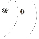 Dangle Earrings for Women Sterling Silver Flower Threader 68mm Long Drop Earrings Trendy Dangling Hypoallergenic