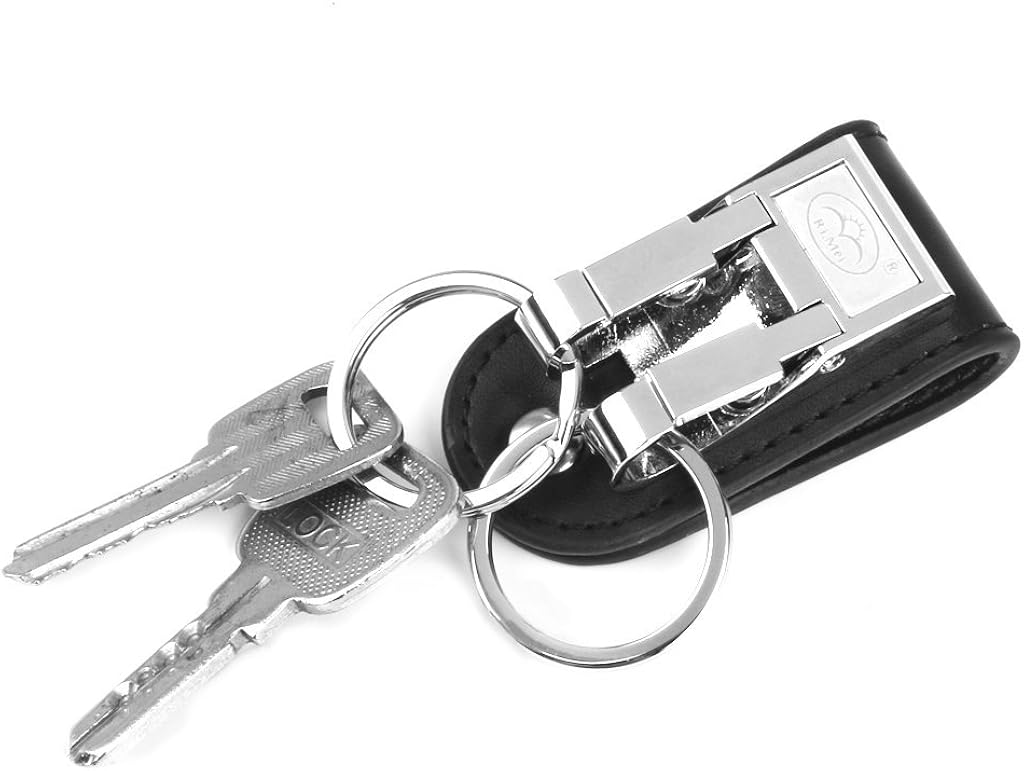goldblue Belt Keychain Leather Belt Loop Key Holder Belt Key Chain Clips with 2 Detachable Keyring for Men at  Men’s Clothing store