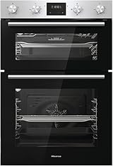 Hisense Electric Double Oven with Built-in Hob 88cm x 60cm Stainless Steel view 1