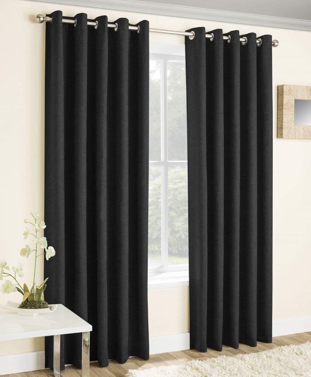 Enhanced Living - Vogue Duckegg/Blue , Eyelet Curtain, Dimout, Thermal, Blockout Curtain (Width - 66" (168cm) x Drop - 72" (183cm))