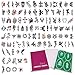 PointZero Complete Temporary Tattoo Airbrush Set - 6 Color 100 Stencil Kit