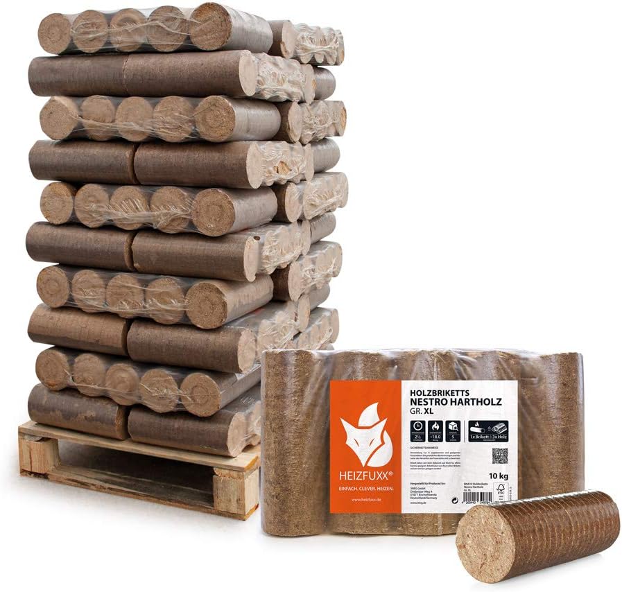 Holzbrikett Ruf Briketts Kamin Ofen Brenn Holz Brikett Öko Heizung 10kg