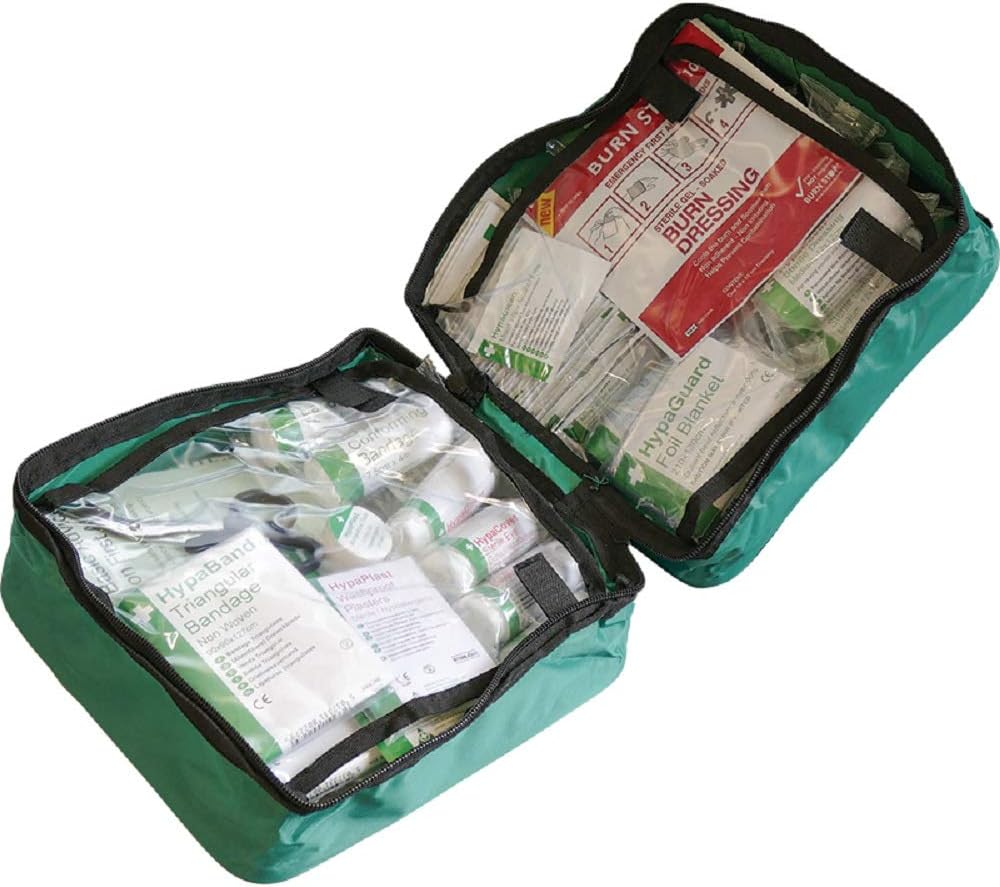 Safety First Aid Group First Aid Grab Bag BS 8599 Compliant, Small
