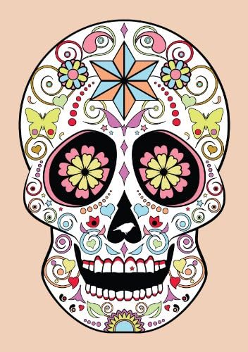 Sugar Skulls wrapping paper