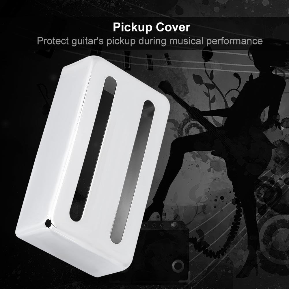 Guitar Pickup Cover, Two Slot Metal Guitar Humbucker Pickup Covers for