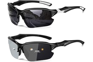 DioKiw Sports Polarized Sunglasses for Men Cycling Running Fishing UV Protection Sun Glasses Lightweight Half Frame Goggles