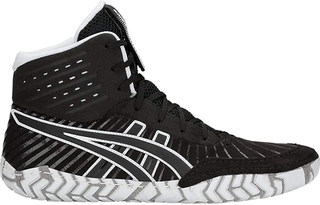white asics wrestling shoes