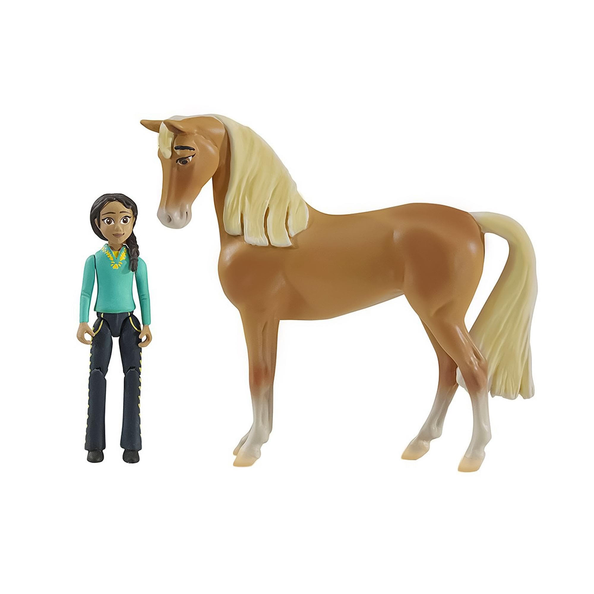 Breyer Spirit Riding Free-Chica Linda and Pru Small Horse Doll Toy Set