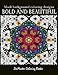 Bold and Beautiful: Black Background Coloring Designs (Coloring for Grownups) (Volume 20) by ZenMaster Coloring Books