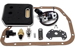WULYGO A518 46RE 47RE 48RE Transmission Filter Kit Solenoid Service & Upgrade Kit Set Compatible With Dodge Ram Jeep 2000 up