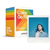 Polaroid Go Color Film, White Frame, 16 Photos (6017), Compatible with Go Cameras Only